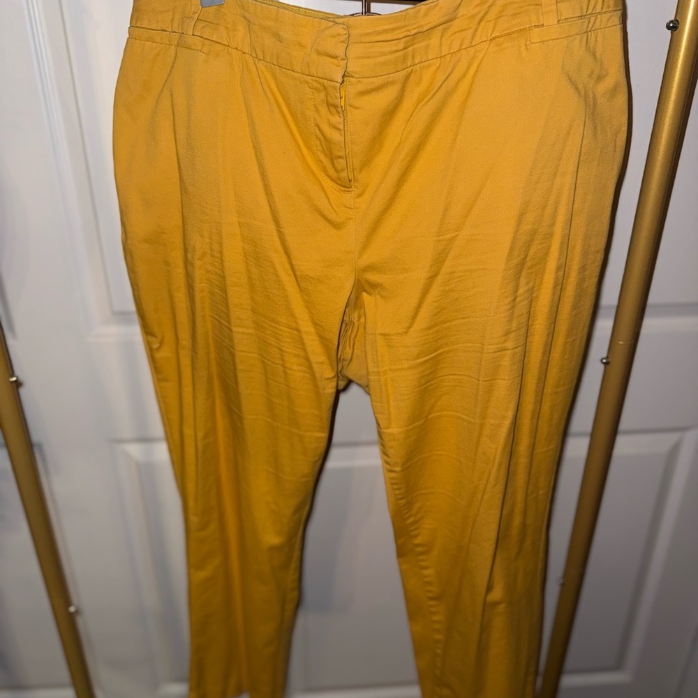Mustard Yellow Trousers